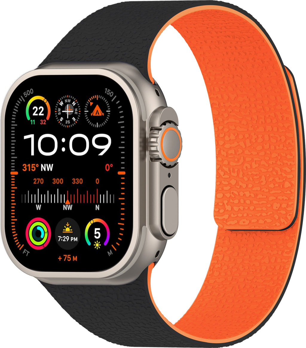 Silicone Watch Band with Soft Magnetic
