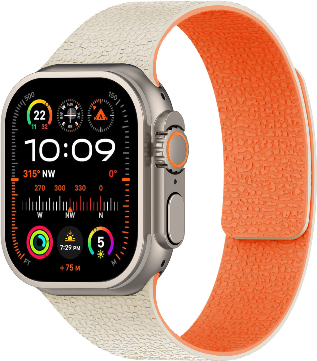 Silicone Watch Band with Soft Magnetic