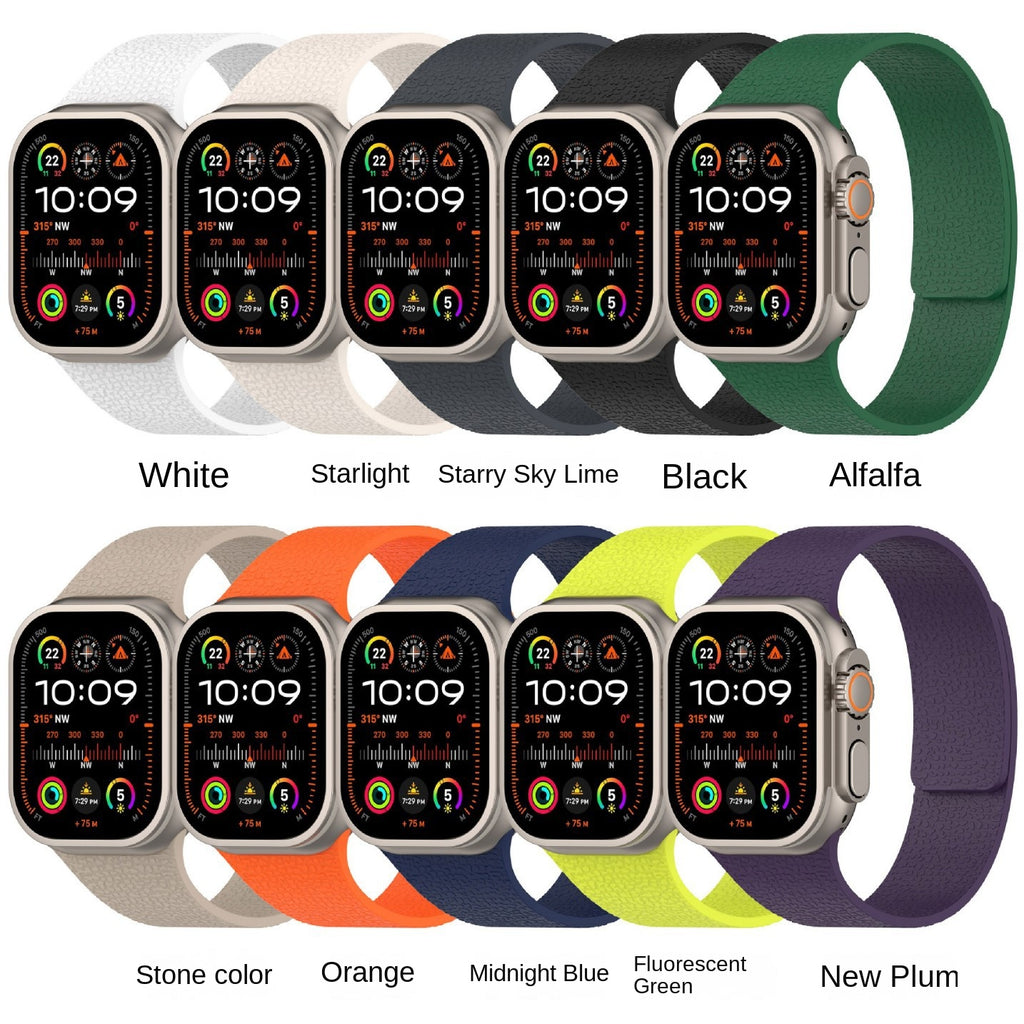 Silicone Watch Band with Soft Magnetic