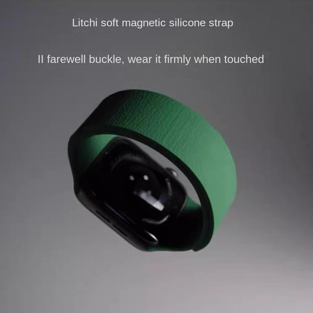 Silicone Watch Band with Soft Magnetic