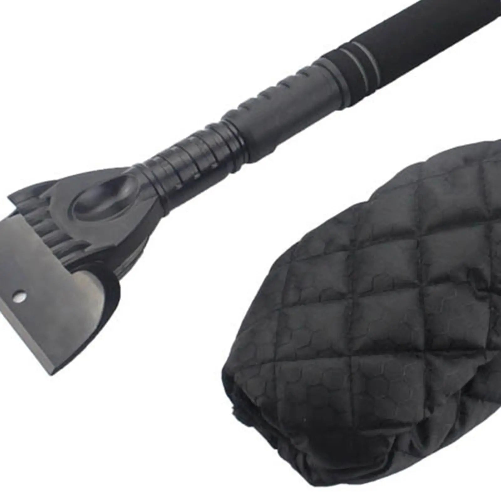 Isskrapa för bilar med varma handskar 45cm