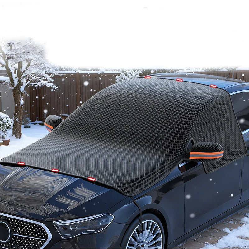 Magnetic Car Windshield Cover)