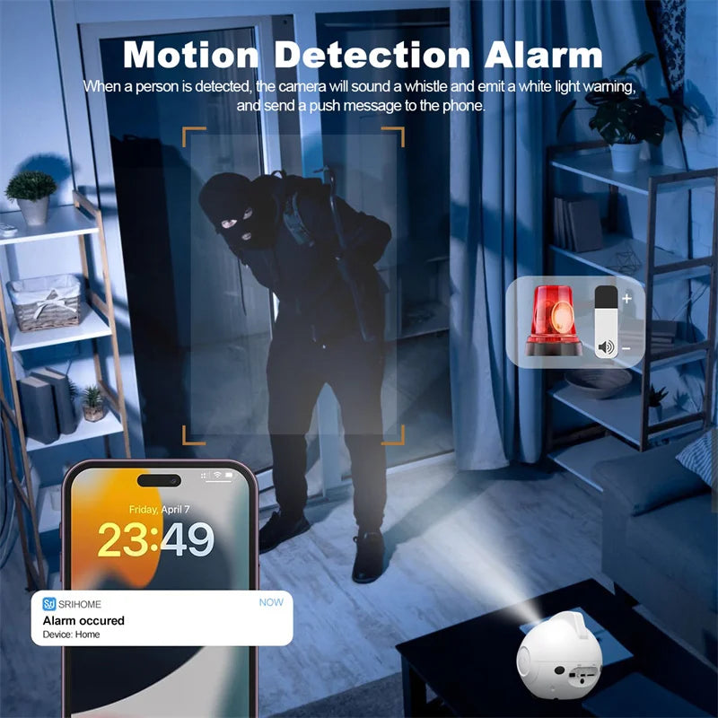 Smart  Camera  HD WiFi Mobile Robot with AI