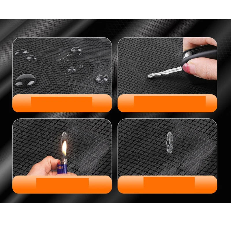 Magnetic Car Windshield Cover)