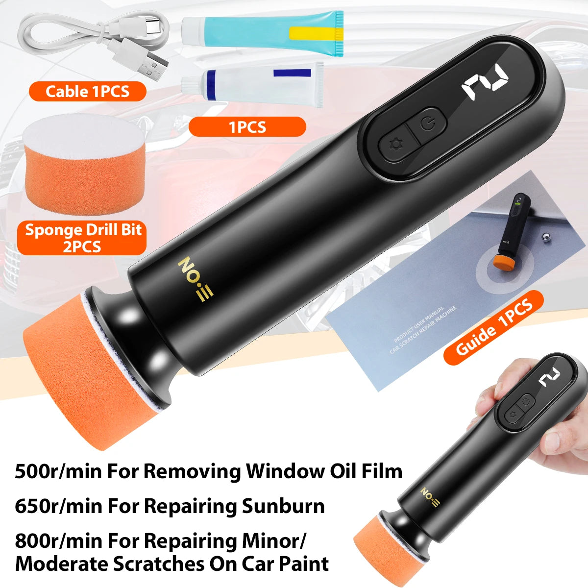 Wireless Car Polisher Handheld