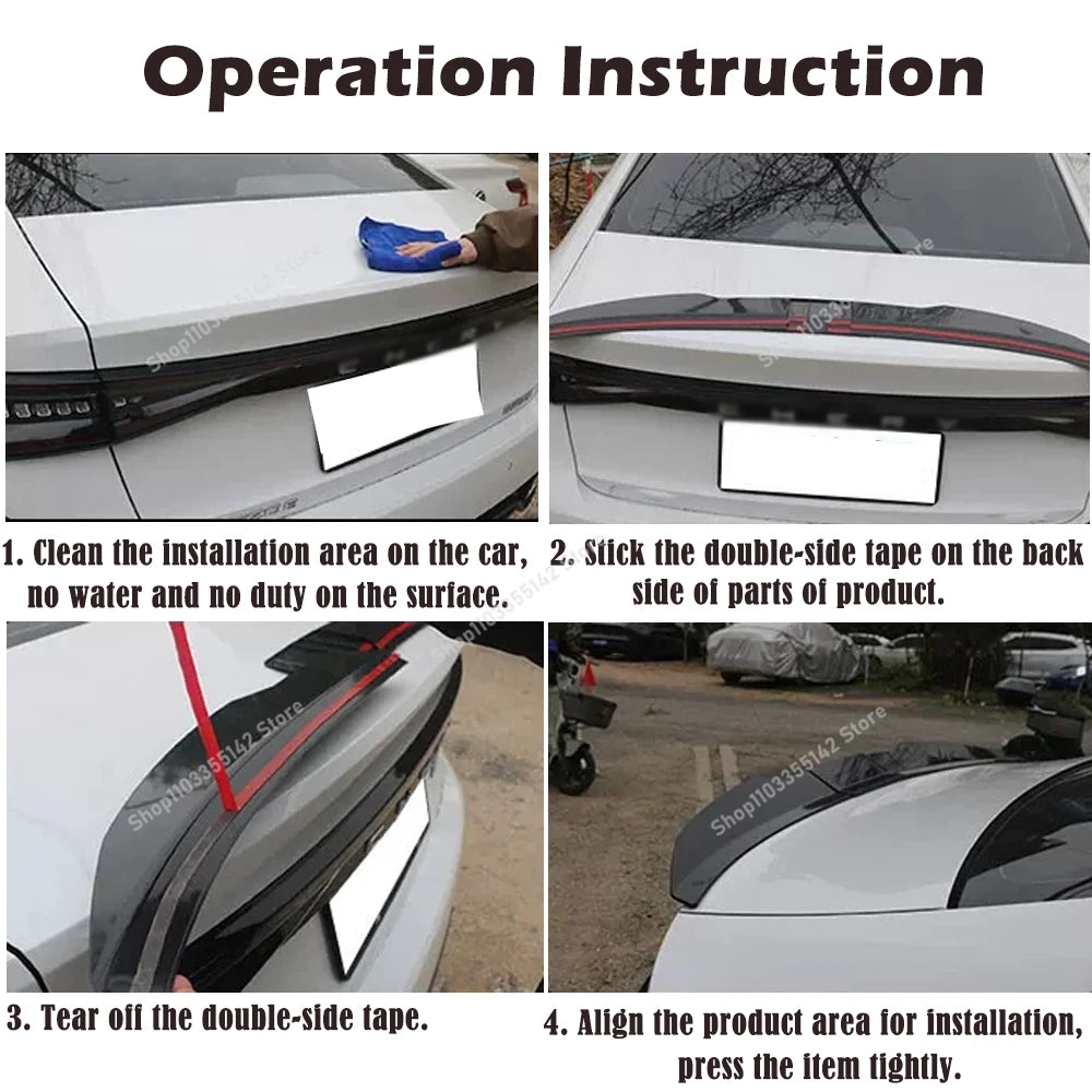 Wings Spoiler Car Accessory 117-127cm