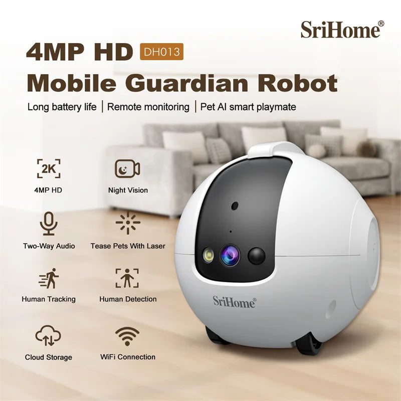 Smart  Camera  HD WiFi Mobile Robot with AI