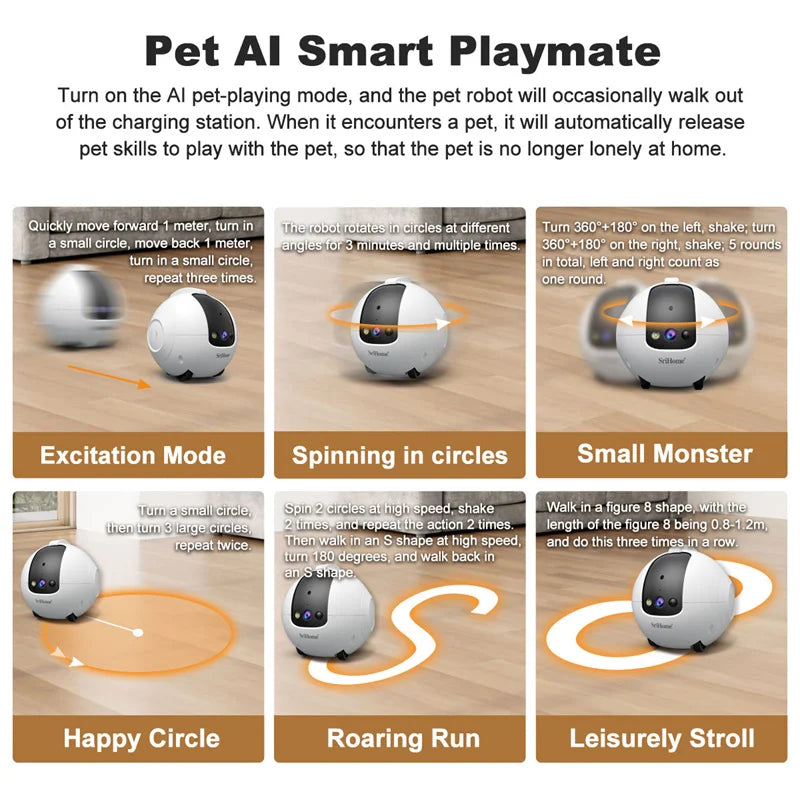 Smart  Camera  HD WiFi Mobile Robot with AI