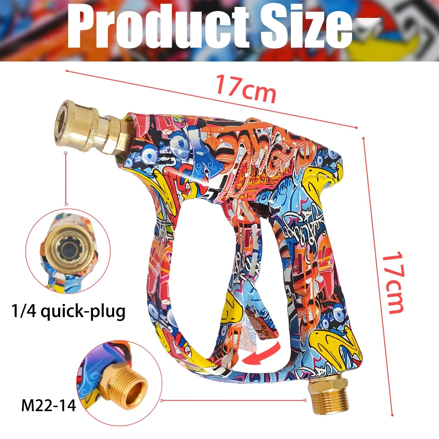 2150PSI High-Pressure Water Gun