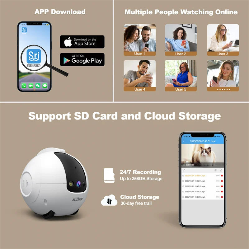 Smart  Camera  HD WiFi Mobile Robot with AI