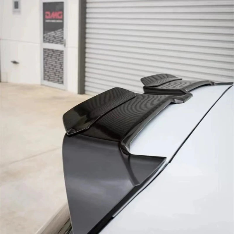 Car Roof Spoiler Extentions  for VW Polo Golf 6 7 MK6 MK7 7.5 R GTI GTD R-LINE Glossy Black