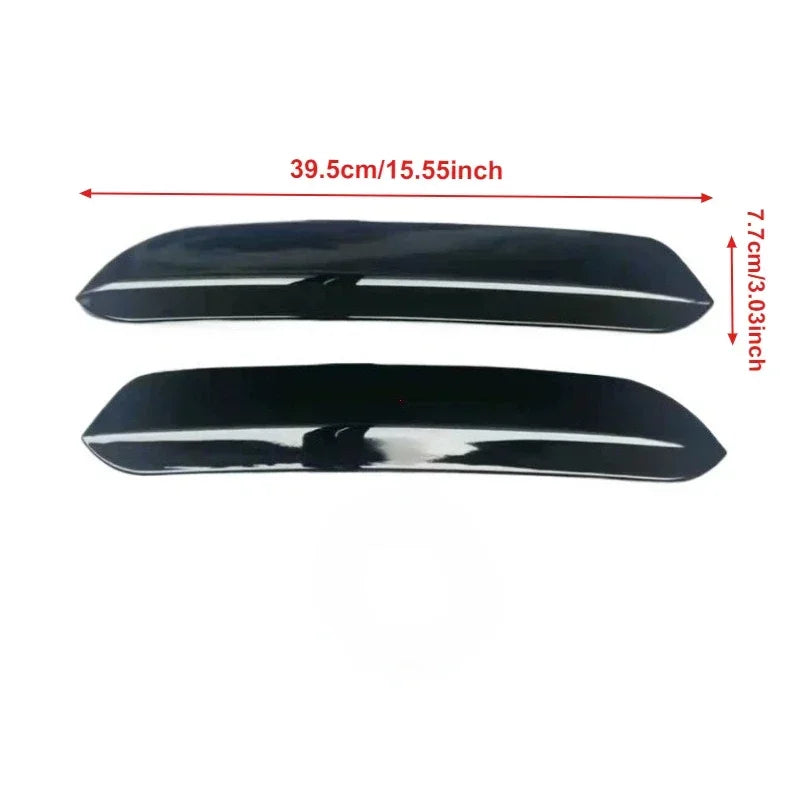 Car Roof Spoiler Extentions  for VW Polo Golf 6 7 MK6 MK7 7.5 R GTI GTD R-LINE Glossy Black