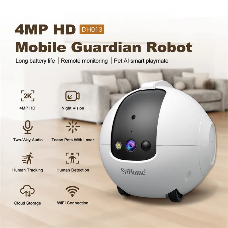 Smart  Camera  HD WiFi Mobile Robot with AI